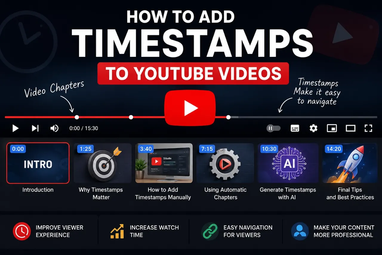 How to Add Timestamps to YouTube Videos
